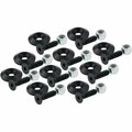 Vortex 0.25 in. Countersunk Bolts with 1 in. Washer - Black, 10PK VO3617395